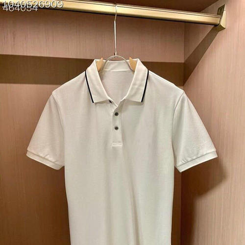 2025夏季新款潮牌潮流男短袖POLO衫中青年百搭翻领透气网休闲上衣