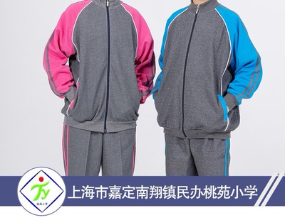 嘉定桃苑小学春秋运动+夏装T恤套装（定制款不退不换诸君慎购）
