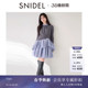 SNIDEL2026春夏新品 优雅木耳领荷叶边裙摆针织连衣裙SWNO261010
