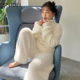 SNIDEL HOME秋冬翻领拉链毛绒居家针织上衣SHNT235036