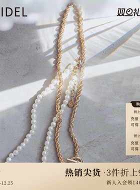 SNIDEL时尚复古金属项链