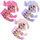 套装 秋季 儿童休闲家居服两件套 POP猎魔女团2长袖 长裤 新款 中大童K