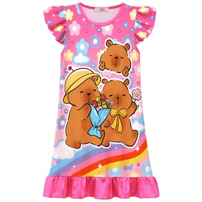 卡皮巴拉capybara女宝宝家居服