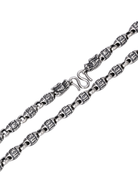 富贵鹿真言复古霸气个性夸张项链