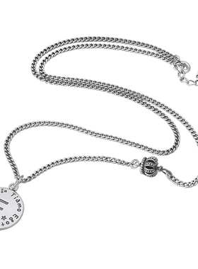 富贵鹿26个英文字母皇冠吊坠项链