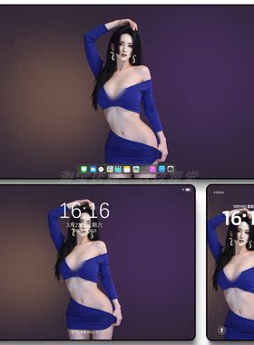 海贼王女帝性感4K二次元高清苹果华为手机壁纸电脑平板ipad#004