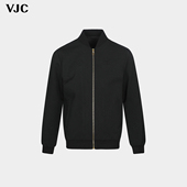 时尚 2025年秋冬新品 休闲 VJC 威杰思 棒球领长袖 休闲风夹克