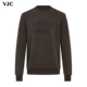 VJC 针织卫衣B24DE1271 潮流长袖 威杰思2025秋冬新款 男装