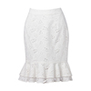 [Mid-year clearance] VJC/ Women's wear summer New products Hollow Embroidery Sense of design Lace Package hip Fishtail skirt