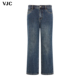 威杰思2025秋季 潮流牛仔裤 新款 VJC 男装 水洗磨白时尚 通勤百搭长裤