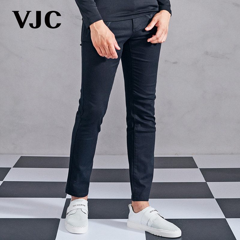 VJC/ Weijiesi winter men's wear new pattern man Jeans leisure time fashion Trend Straight Elastic force Self cultivation comfortablein the Men's clothing, Jeans  category - from Buy2taobao.com to provide professional Taobao agent buy service