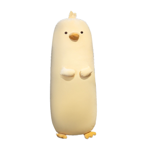 可爱小黄鸡毛绒玩具鸭子玩偶女生睡觉抱枕布娃娃女孩抱睡夹腿公仔