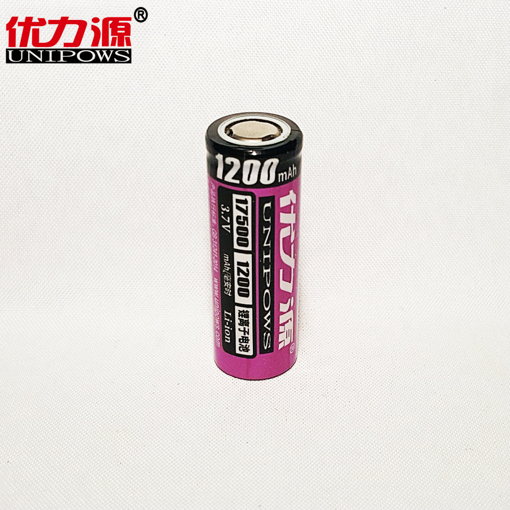 优力源17500锂电池大容量lebond