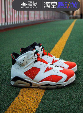 Air Jordan 6 AJ6黑红高帮佳得乐兔八哥手稿 384664-060-006-145