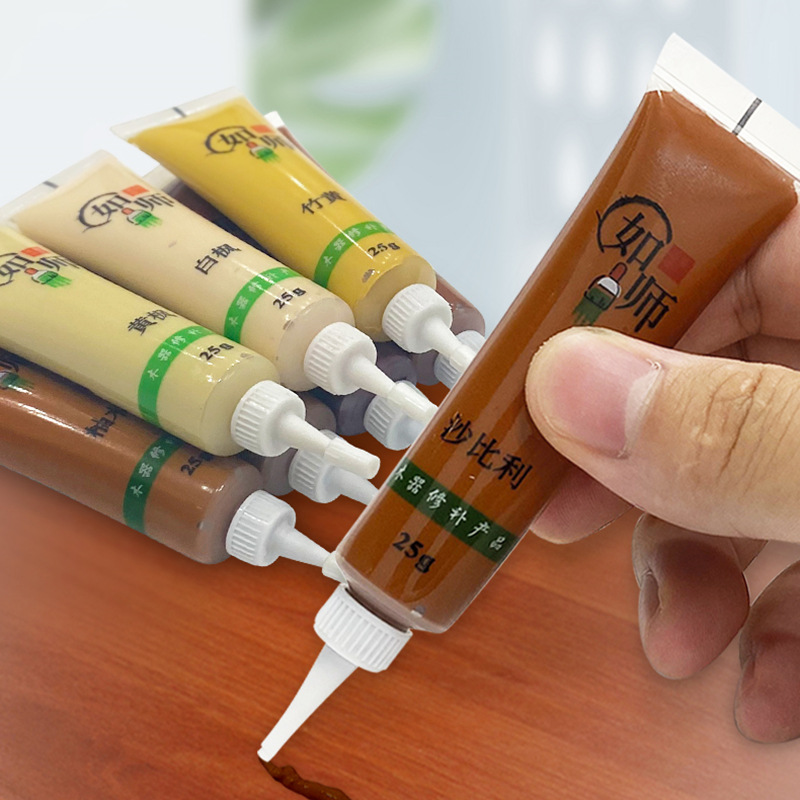 家具修补膏修补漆木门修漆膏笔地板修补材料补坑洞美缝木质补漆笔