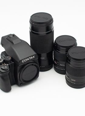 康泰时 Contax AF 645 中画幅胶片单反相机 一机三头套装