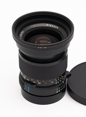 哈苏 蔡司 Sonnar FE 50mm/F2.8 最后期 蓝杠 大光圈广角镜头