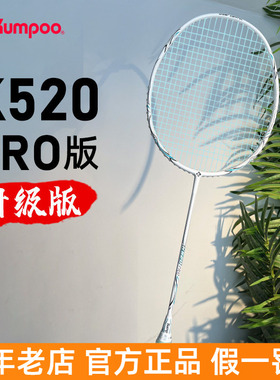 熏风K520pro羽毛球拍K520正品单拍薰风高翼101碳素纤维超轻KUMPOO