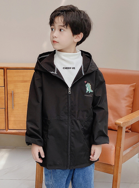 男宝宝防水罩衣儿童秋冬季薄款羽绒服防脏幼儿园吃饭书画绘画围兜