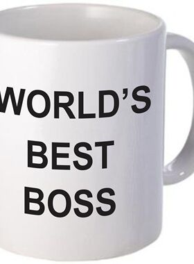 dunder mifflin world's best Boss办公室老板陶瓷咖啡马克杯子