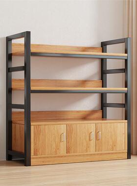 书架置物架落地客厅矮柜子储物柜靠墙一体转角书柜家用货架展示架