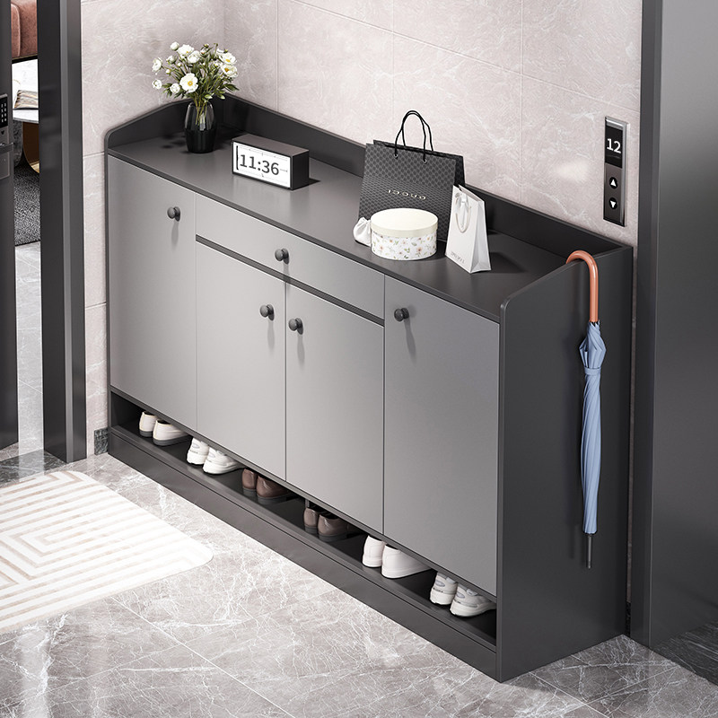 鞋柜家用门口楼道外2025新款爆款收纳神器入户门玄关柜简易鞋架子