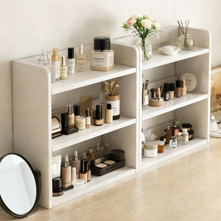 桌面置物架家用化妆品护肤品收纳架桌上书桌小架子立式多层整理架