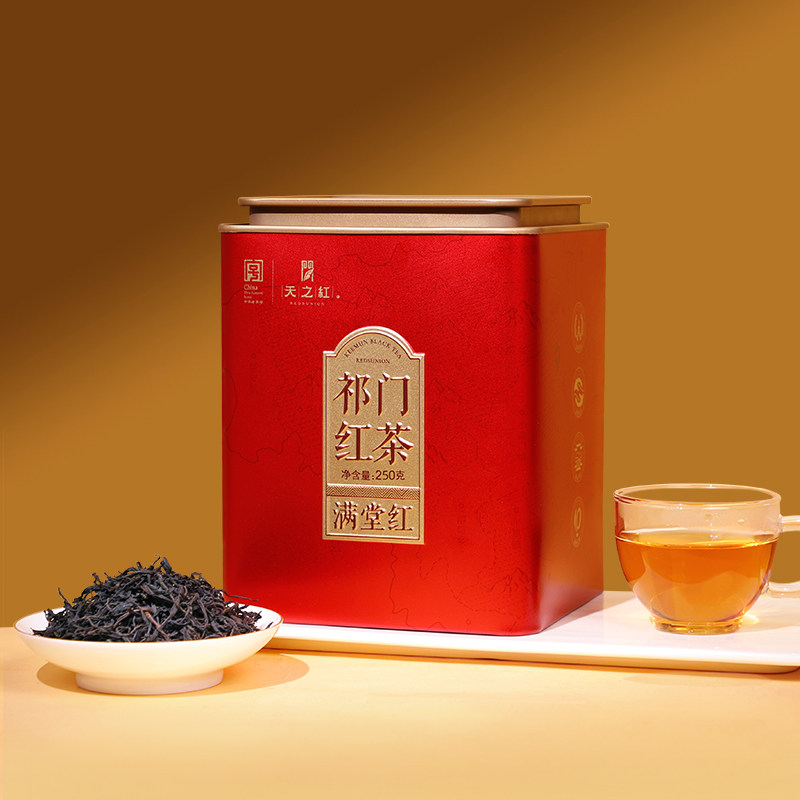 天之红祁门红茶官方旗舰店新茶一级祁门红茶250g图片