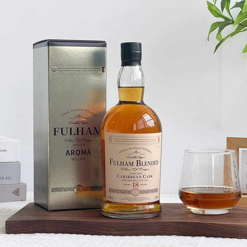 英国进口富勒姆调和苏格兰威士忌酒可乐桶调酒基酒烈酒洋酒礼盒装