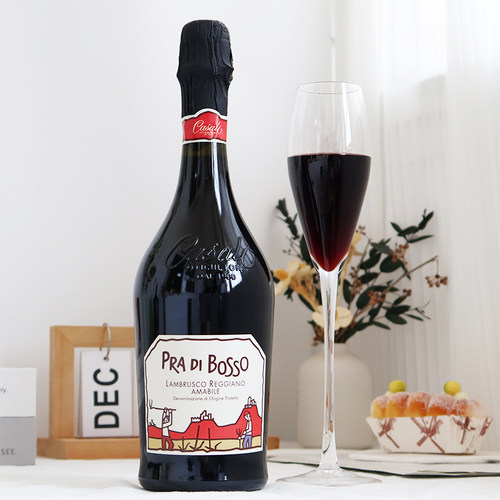 意大利波索童话半甜红起泡葡萄酒