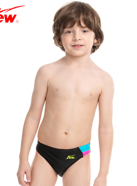 飘（FEW）儿童泳裤舒适柔软三角专业泳裤环保运动游泳潜水M2147