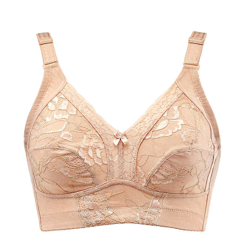 美容院超薄款大码显小无钢圈无海绵文胸胖MM调整型内衣女士五排扣,女士内衣/男士内衣/家居服,文胸,淘宝优惠券,粉丝福利购,淘宝优惠卷