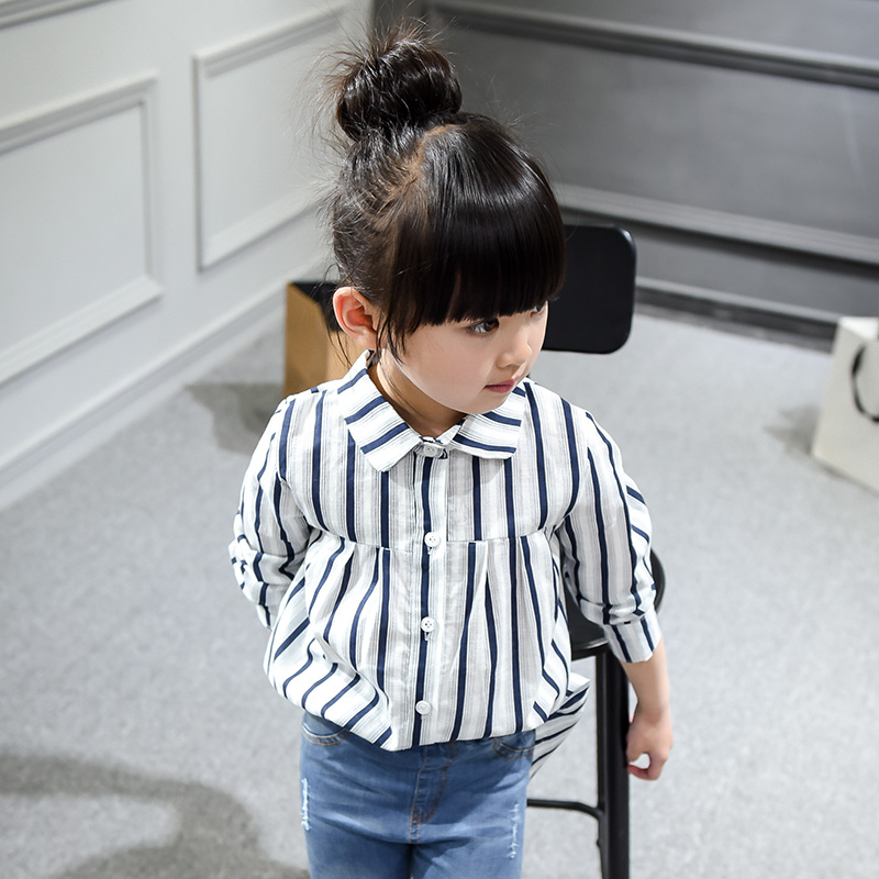 Chemise fille à manche longue - Ref 2084415 Image 3