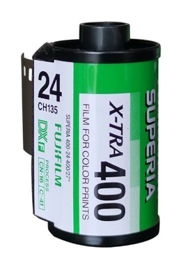 日本产superia人像富士xtra400胶卷135彩色SUPERIA负片胶片C200