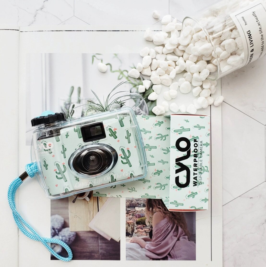 미국 다이빙 CYLO 수중 카메라 일회용 필름 방수 스키 수중 수중 매우 차가운 물 땅 비오는 날