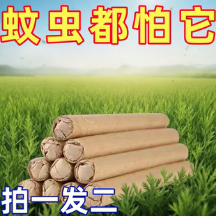 艾草蚊香棒家用户外室内非无毒灭苍蝇儿童婴儿野外液艾条专用