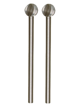 德国PROXXON钨钒钢铣刀头柄迷你魔手持机用铣刀雕刻铣刀修型铣刀