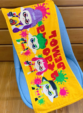 ◆模の宅◆日单 喷射战士 TOWER RECORDS 游戏/喷墨/周边全棉毛巾