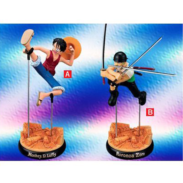 海贼王对战组立路飞/索隆手办