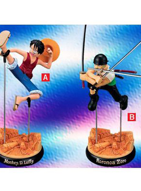 ◆模の宅◆BP 海贼王 对战组立 路飞/索隆 Diorama Figure 手办