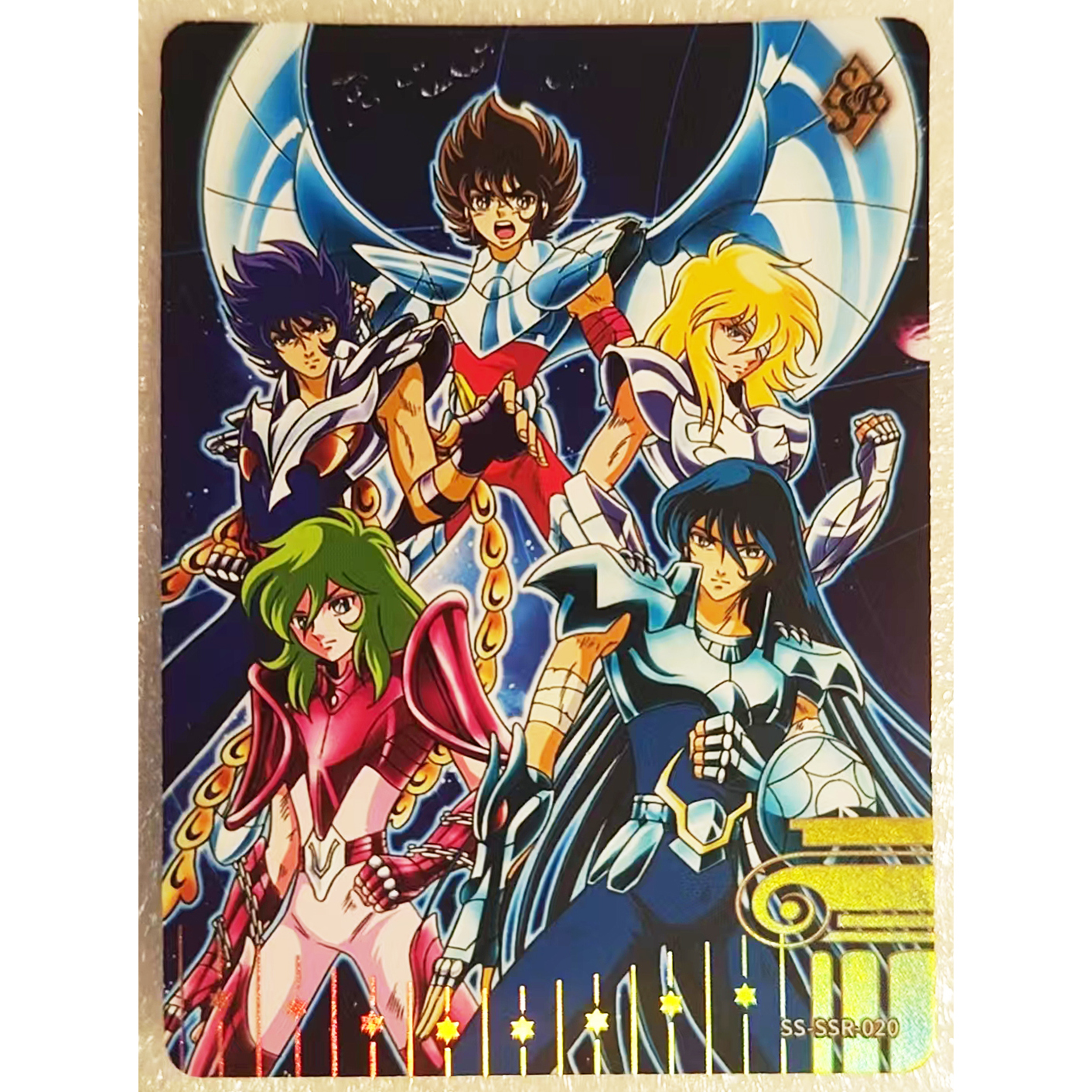 卡游正版圣斗士星矢天马流星拳1~3弹卡片圣衣觉醒典藏卡EX整盒