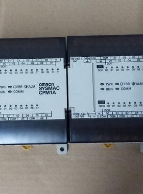 欧姆龙PLC CPM1A-10CDR/10CDT/20CDR/20CDT/30CDR/40CDR 二手拆机