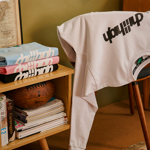 春秋 T恤男女宽松打底衫 Chillhigh基础款 logo情侣欧美潮牌纯棉长袖