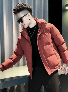 小伙 2024冬装加厚男士连帽棉衣外套  F95-P138 控178