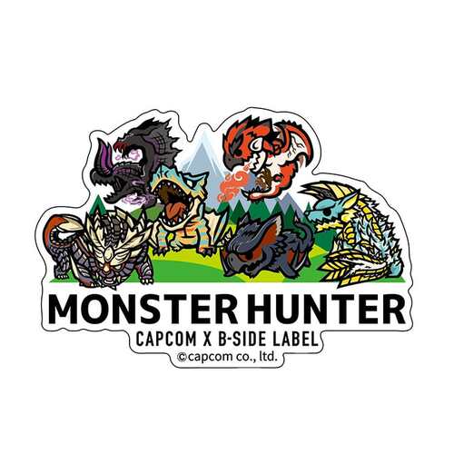 Capcom日本怪物猎人贴纸