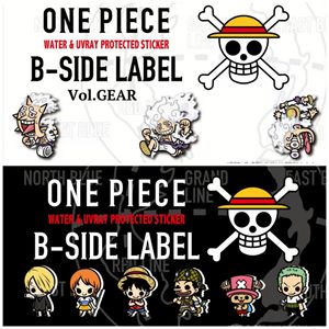 B-SIDE LABEL 海贼王 ONE PIECE 贴纸 车贴 卡贴 旅行箱贴 GEAR