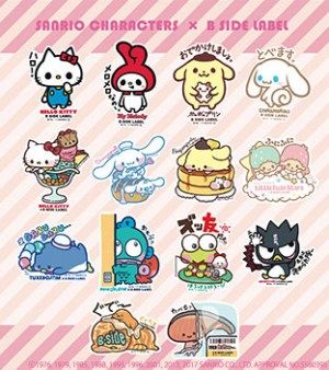 B-SIDE LABEL 三丽鸥 Hello kitty  贴纸 旅行箱贴 车贴 防水,模玩/动漫/周边/娃圈三坑/桌游,动漫挂件/文具,淘宝优惠券,粉丝福利购,淘宝优惠卷