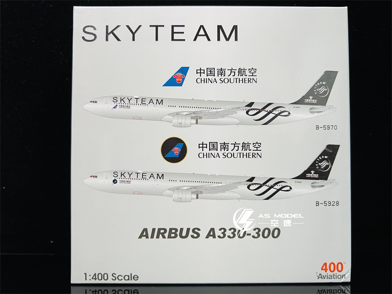 Aviation AV4080 1:400  中国南方航空 A330-300 B-5928天合联盟