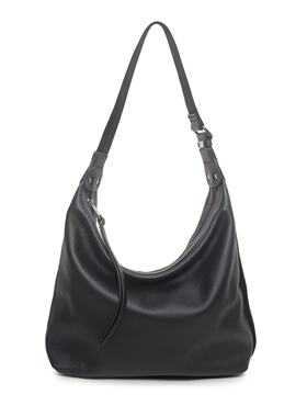 劳斯帅特新款女士休闲轻便斜挎包牛皮包黑色真皮单肩背包K1-2691C