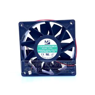 全新一盟F12038Z40D024-SM100 12CM 12038 DC24V 1.00A变频器风扇